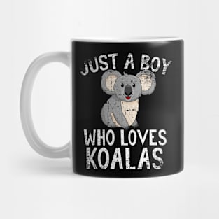 Just A Boy Who Loves Koalas Mug